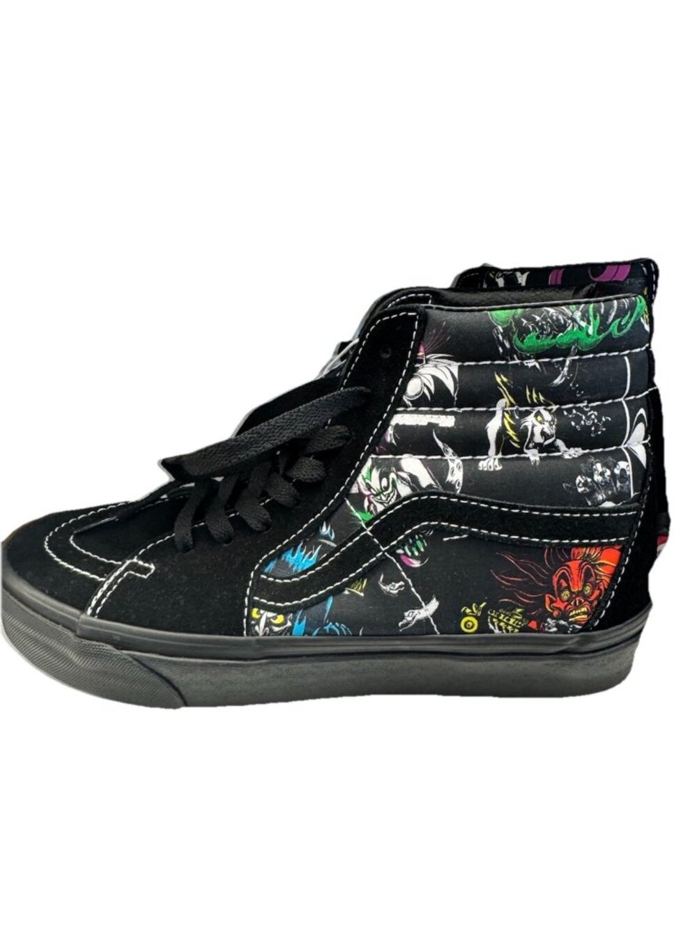 VANS x Disney~VILLAINS~Sk8-100 Year Anniversary Shoes~Men's Size 7 Women 8.5